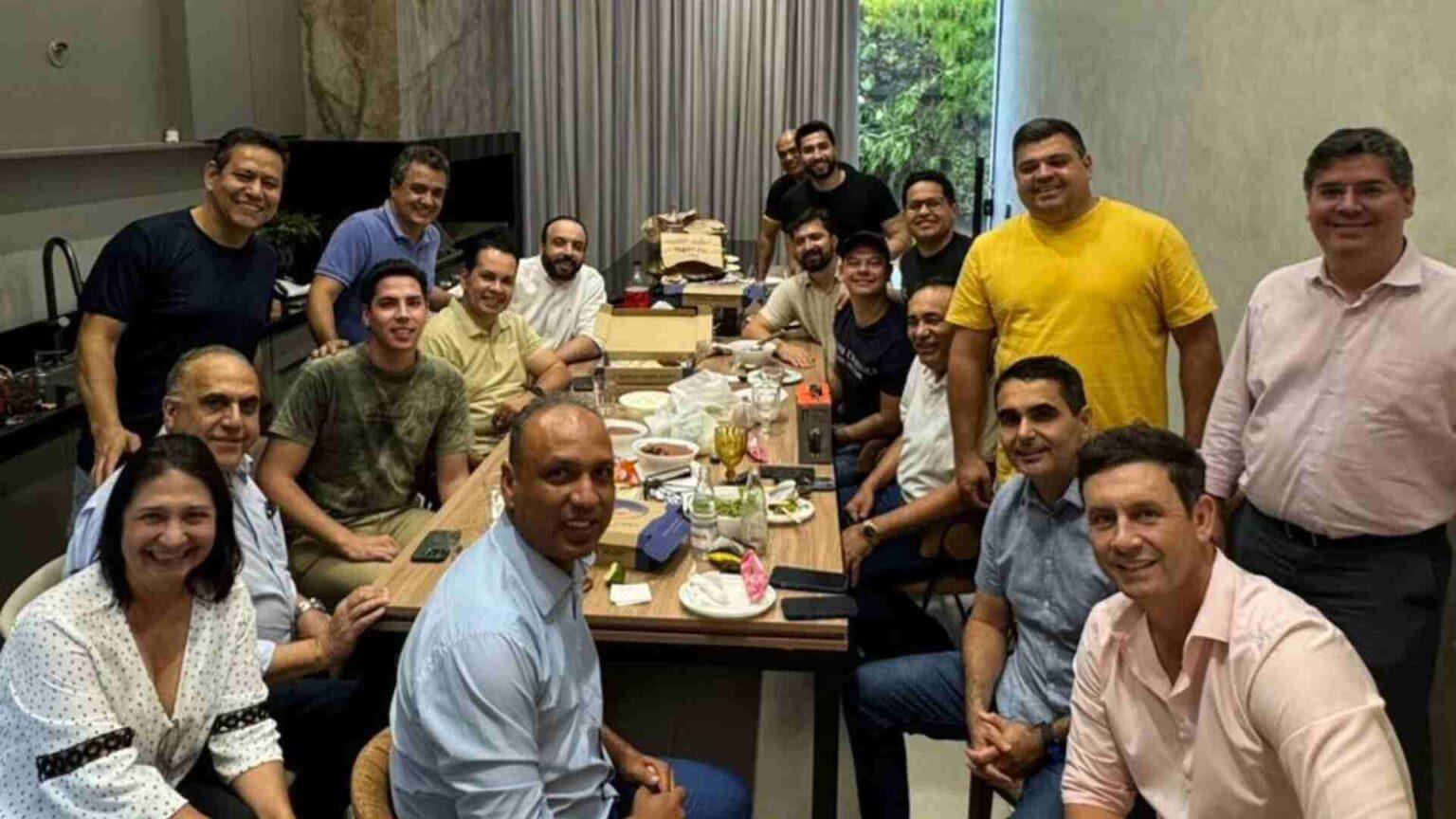 Papy se reúne para debater Mesa Diretora da câmara municipal,  para discutir a  presidência da casa de leis para o ano de 2025.