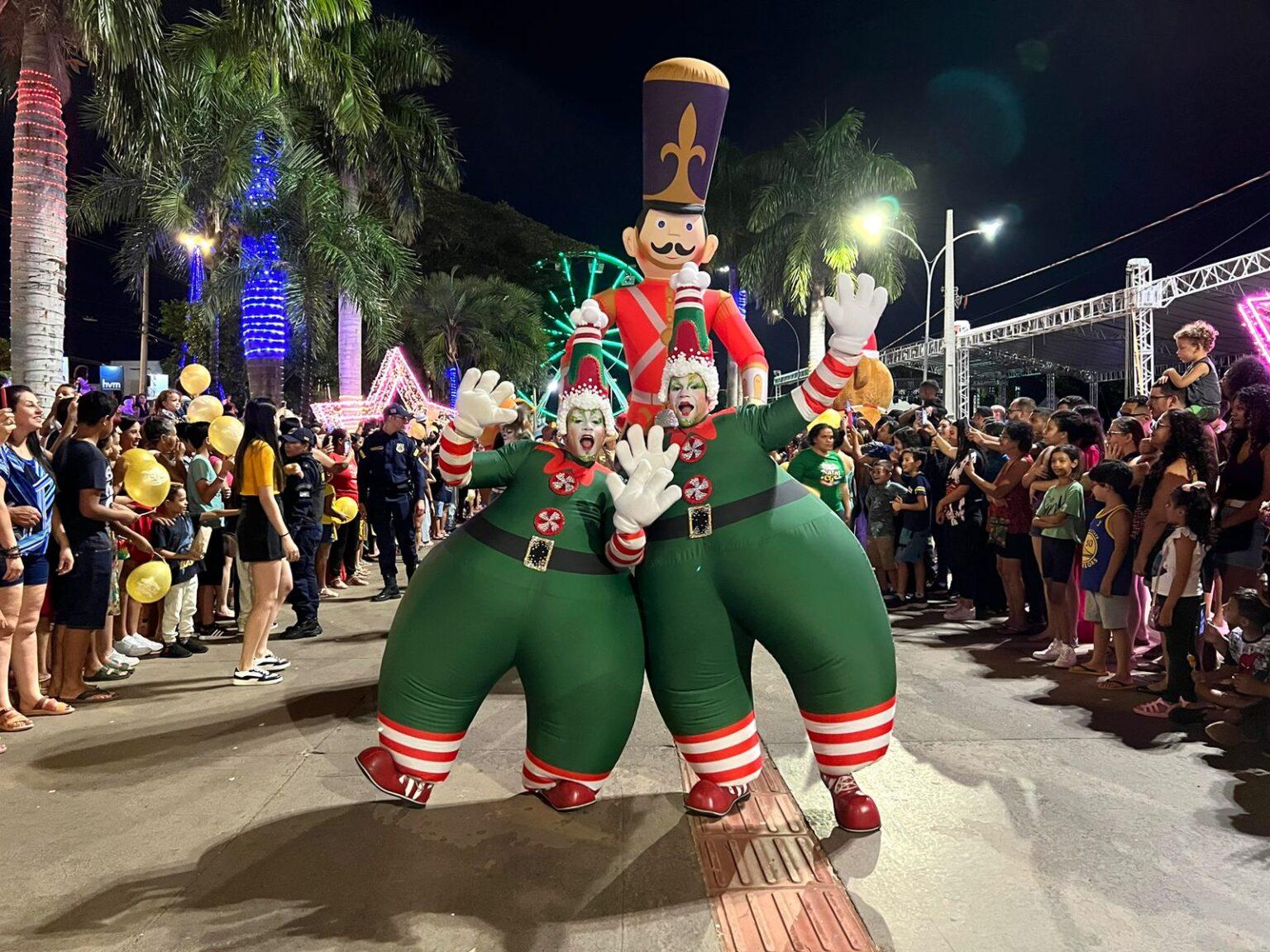 Cidade do Natal reabre hoje com atrações e passagem da Caravana da Coca-Cola.