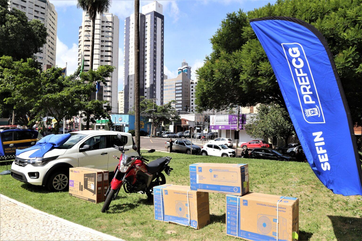 Prefeitura vai sortear 24 prêmios através do Concurso “IPTU Dá Prêmios” em 2025.