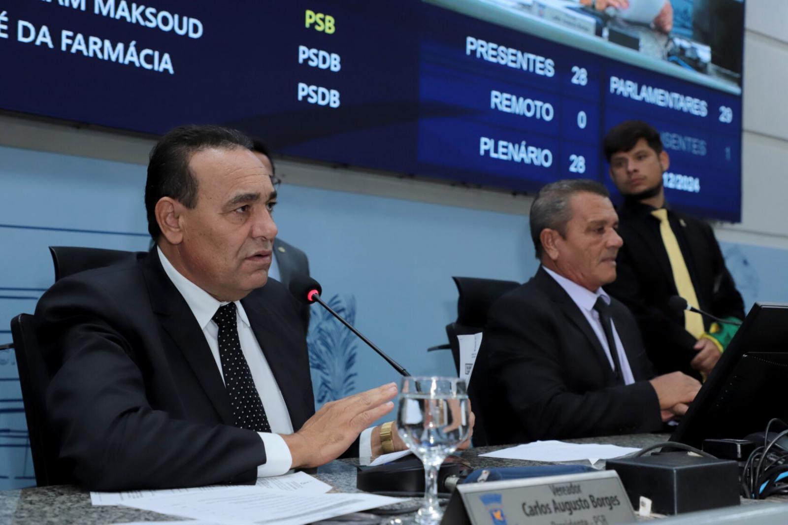 Vereadores aprovaram quase 400 projetos e fizeram 20 mil indicações em 2024.