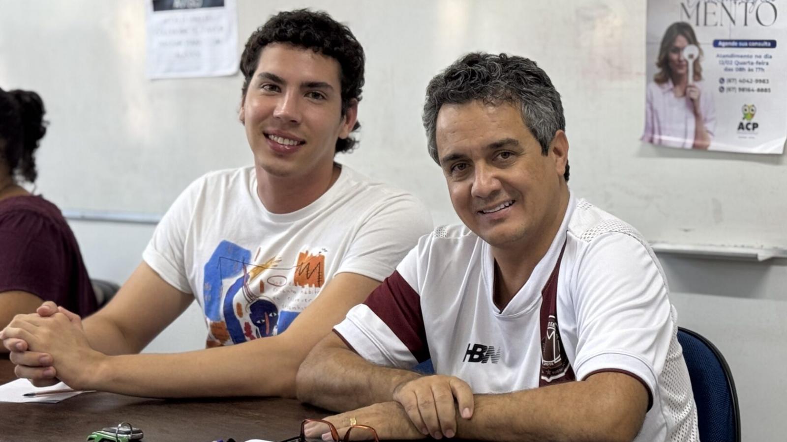 Vereador Landmark anuncia Jean líder do PT e Luiza na Mesa Diretora.