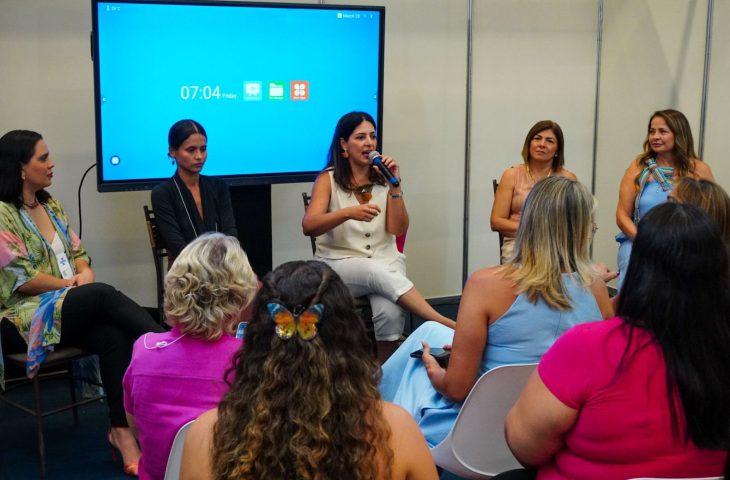 Em talk show, Setesc leva diálogo sobre inovação e empreendedorismo feminino ao Delas Day.