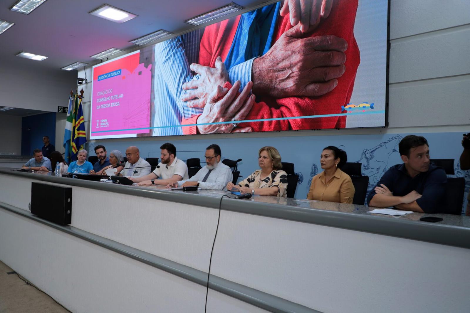 Vereador Leinha defende criação do Conselho de Proteção à Pessoa Idosa em Campo Grande.