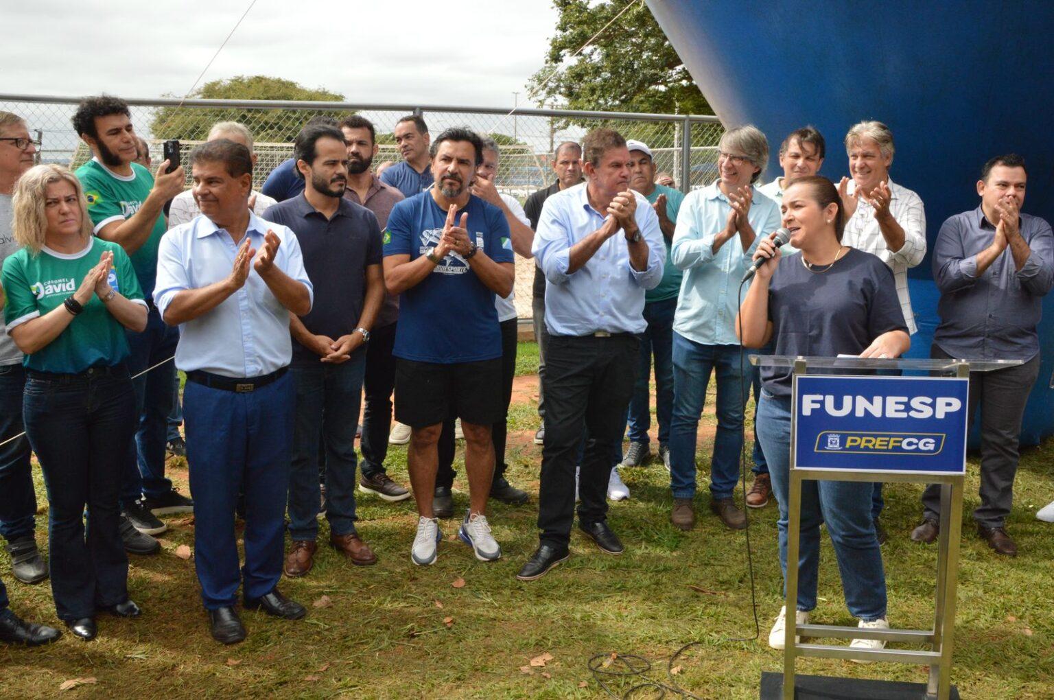 A prefeita de Campo Grande  Adriane Lopes anuncia força tarefa de tapa-buraco e R$ 21 milhões para retomada de escolas na Capital.