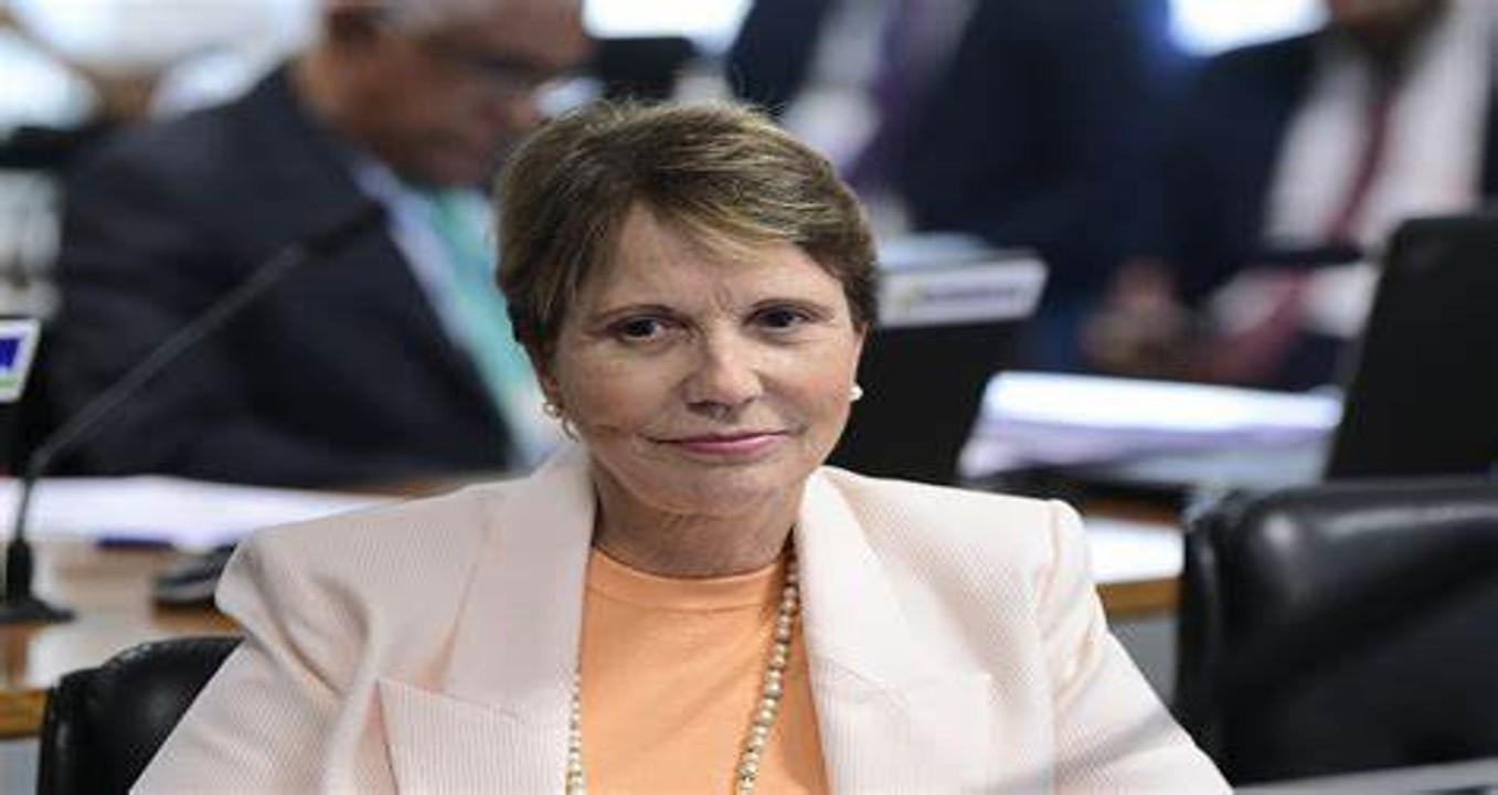 A Senadora Tereza Cristina comemora federação do PP com União e diz que terá candidato ao Senado.