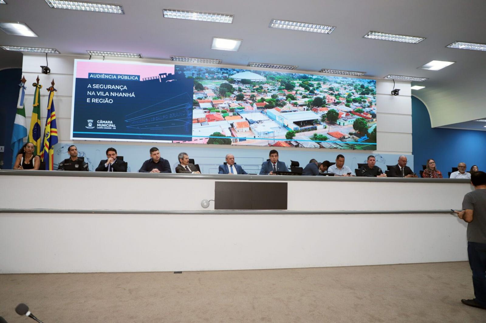 Audiência na Câmara propõe Guarda ou Polícia Comunitária na região da Nhanhá.