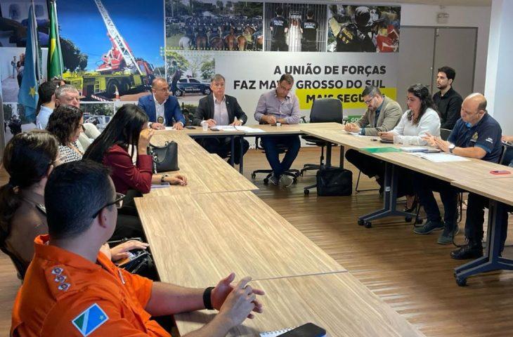 Contrato de gestão: Sejusp apresenta avanços na segurança pública em reunião com a Segov.