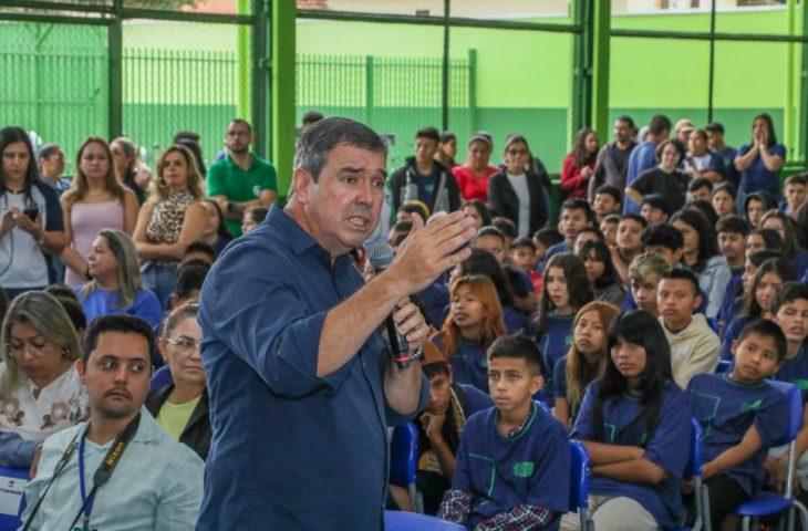 Coronel Sapucaia ganha novas obras para qualificar educação e melhorar infraestrutura urbana.