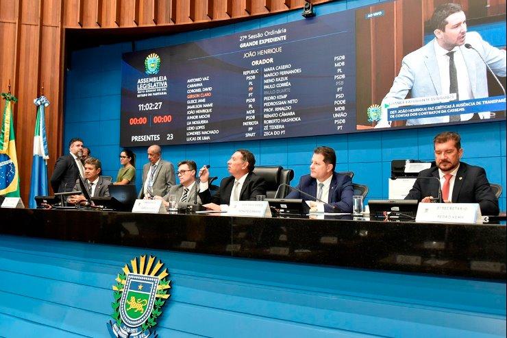 Deputados debatem prestação de contas feita pela Cassems em 2024.