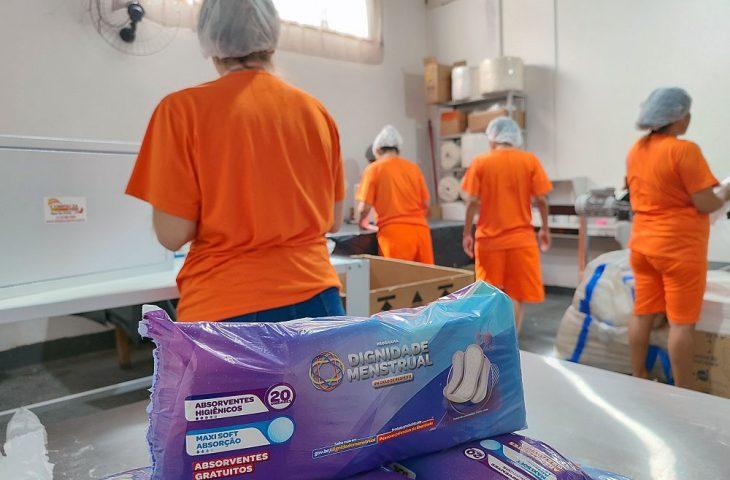 Dignidade Menstrual: MS é pioneiro em programa nacional de confecção de absorventes em presídios.