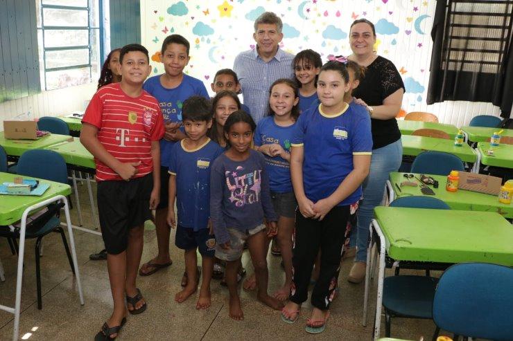 Emenda Parlamentar de Lidio Lopes atende Projeto Social Casa Criança Feliz em Dourados.