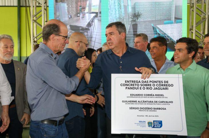 Governo de MS entregas obras e anuncia o tão sonhado contorno viário de Amambai.