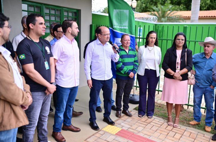 Governo entrega nova sede do Detran em Angélica e reforça compromisso com modernização e desenvolvimento regional.