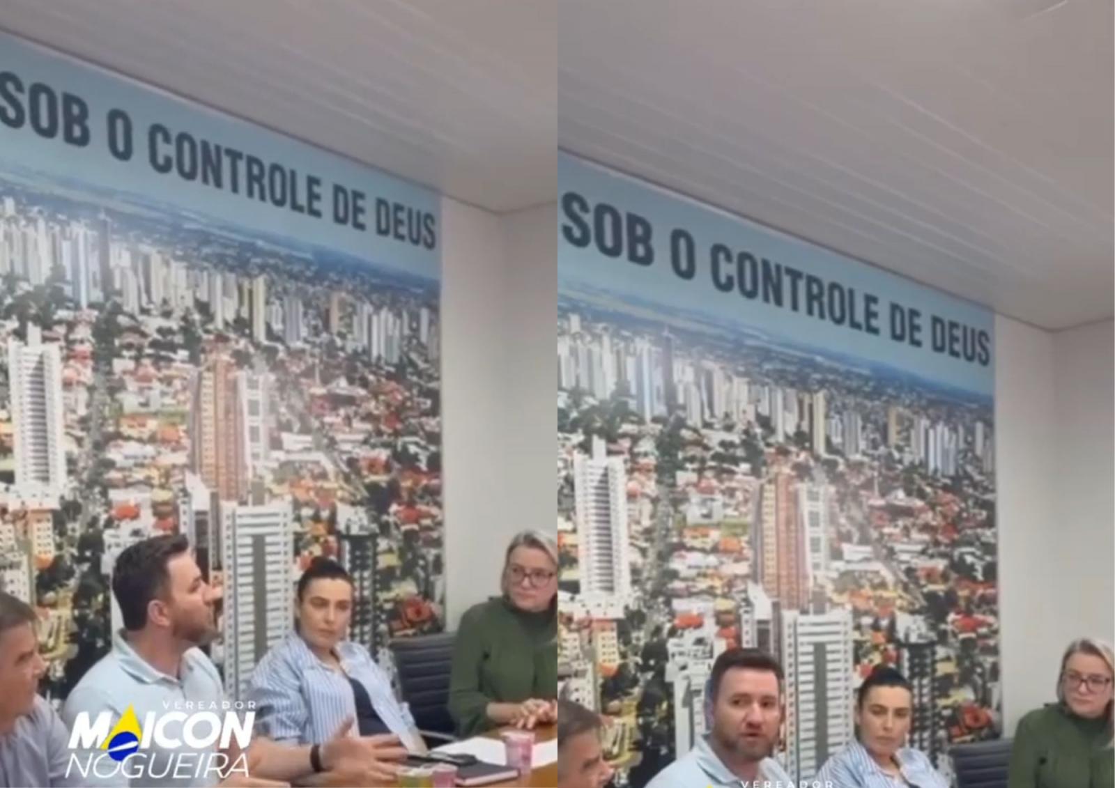 Maicon Nogueira se reúne com Centro de Operações de Emergência da Saúde, que decreta situação e emergência.