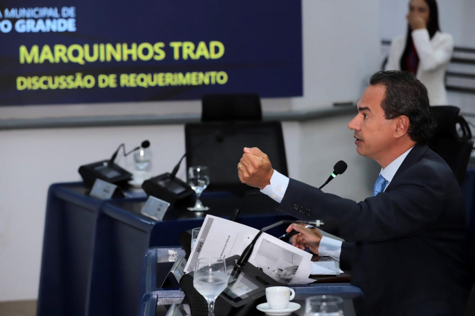 Requerimento Aprovado: Vereador Marquinhos Trad cobra providências urgentes sobre os descasos nas unidades de saúde da Capital.