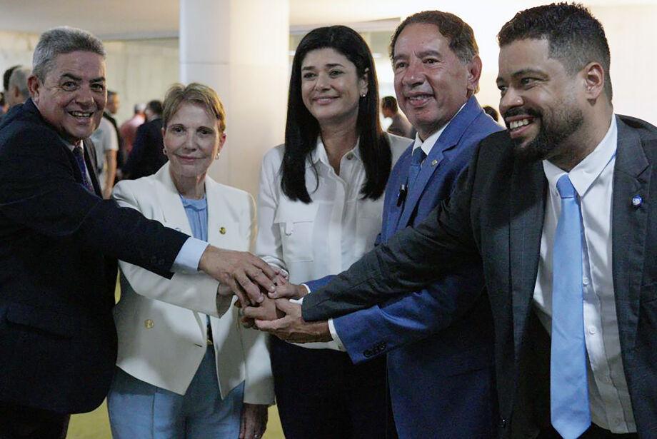 A  Senadora Tereza Cristina  articula 