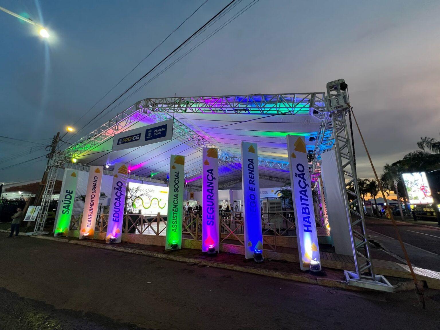 Prefeitura  Municipal de Campo Grande prorroga contrato de R$ 6 milhões com fornecedora de estrutura para eventos.