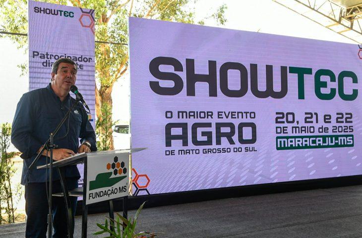 Showtec: Governo de MS incentiva uso da tecnologia e inovação para impulsionar produção no campo.