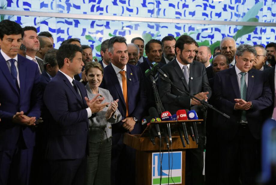 A Senadora Tereza Cristina comanda reação no Congresso Nacional contra aumento de impostos.