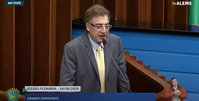 Deputado Neno Razuk do (PL) sugere que PT deixe os cargos no governo de Eduardo Riedel.
