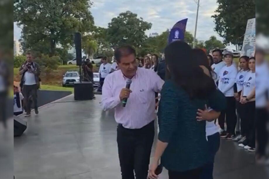 Em evento contra violência, Nelsinho promove 