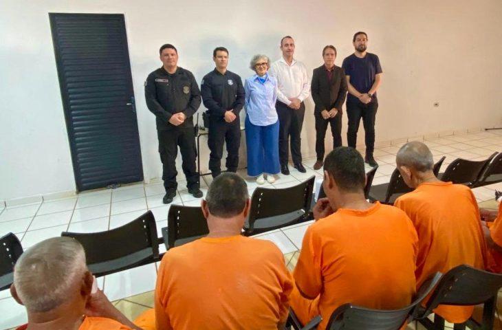 Junho Prata leva cidadania e dignidade ao presídio com o maior número de idosos em MS.