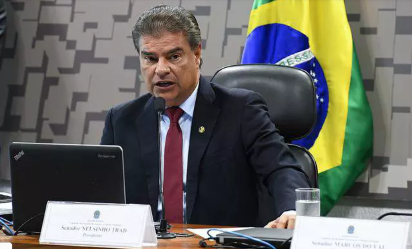 Senador  Nelsinho Trad defende moeda do Brics para enfrentar protecionismo dos EUA.