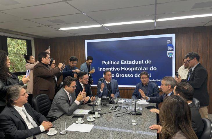 Com foco na eficiência e redução de filas, Governo de MS apresenta nova estratégia de financiamento da Saúde no Estado.
