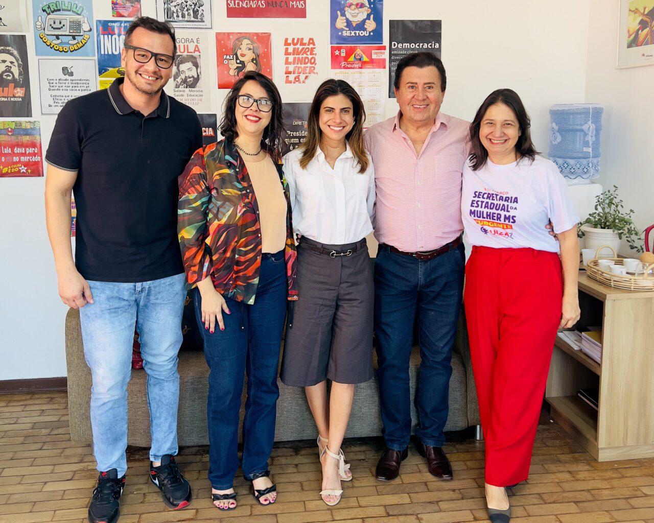 Vereadora Luiza se reúne com deputada Camila Jara para articular a recuperação de R$ 23 milhões da PNAB para Campo Grande.