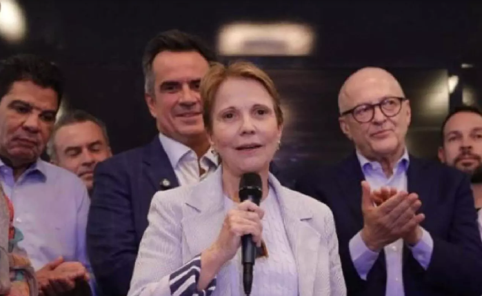 A Senadora  Tereza Cristina fala ‘Time forte’,  após PP filiar mais uma e alcançar oito cadeiras no Senado.