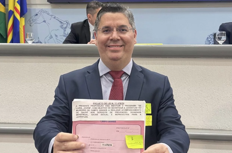 Dr. Victor Rocha apresenta. Projeto de Lei que cria o Programa “Se Cuida Jovem” em Campo Grande