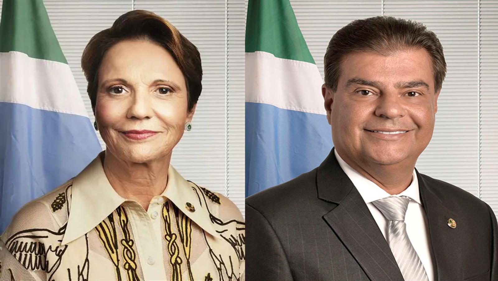 Em Campo Grande-MS, a Senadora Tereza Cristina e  Senador Nelsinho Trad apoiam impeachment do Ministro Alexandre de Moraes.