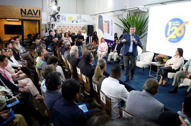 Governo garante investimentos para Campo Grande com geração de emprego e melhoria da qualidade de vida.