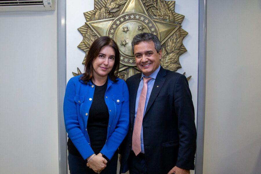 Landmark leva demandas da reforma agrária à ministra Simone Tebet em agenda em Brasília.