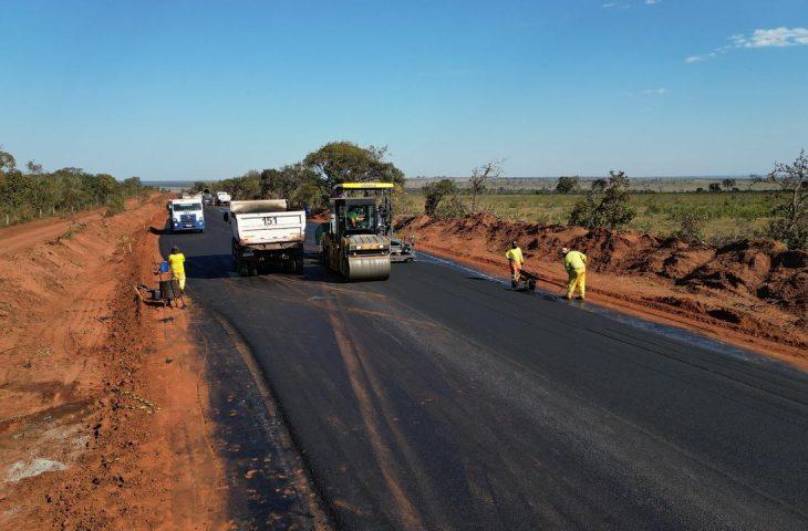 Pavimentação na rodovia MS-338 vai integrar municípios e ampliar escoamento da produção.