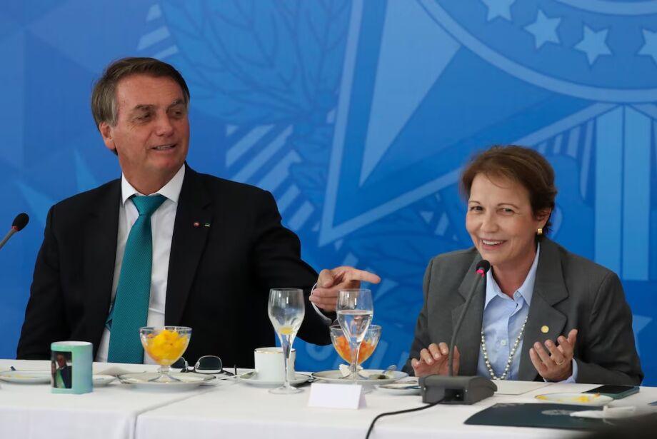 A Senadora Tereza Cristina diz que condenação de Bolsonaro é injusta e pena 