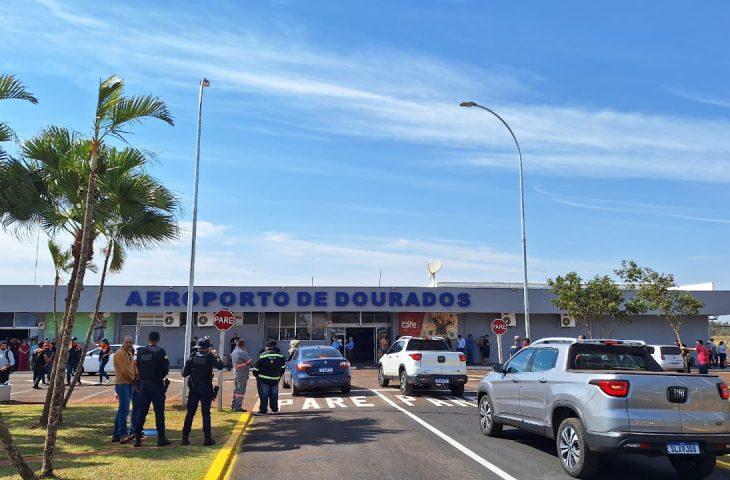Aeroporto de Dourados: após reabertura, Governo de MS investirá R$ 38 milhões em novo terminal de passageiros.