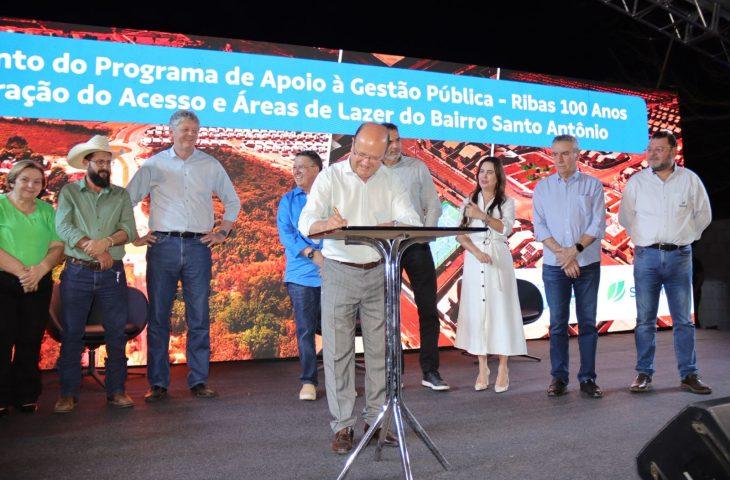 Governo de MS reforça parceria com Ribas do Rio Pardo e iniciativa privada em novas entregas de infraestrutura.