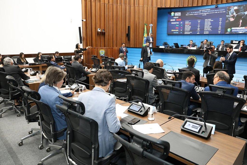 Seis projetos estão na pauta da Ordem do Dia da sessão desta quinta-feira.