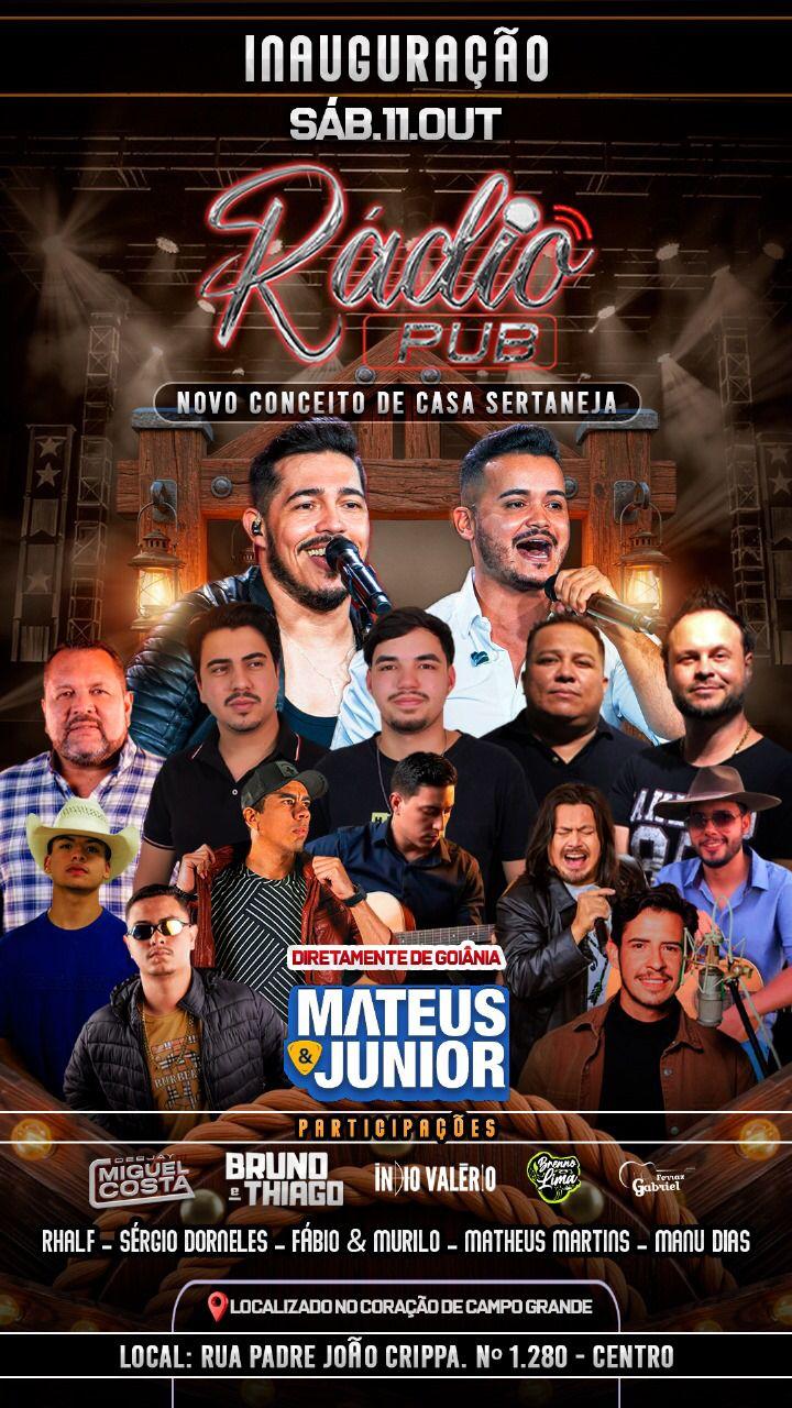 A Boate do Rádio Clube será inaugurada no dia 11 de Outubro no sábado ás 22:00h depois de ser reformada.