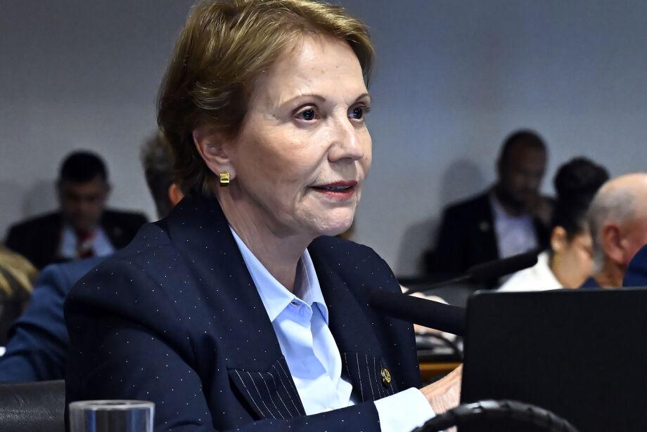 A Senadora Tereza Cristina está cotada para disputar a presidência do Senado em 2027.
