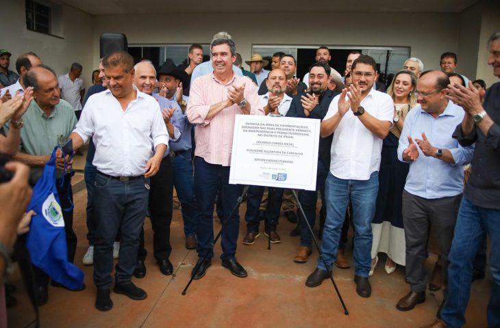 Governo de MS entrega obras de pavimentação e apoia a 3ª edição da Feira AgroAngélica.
