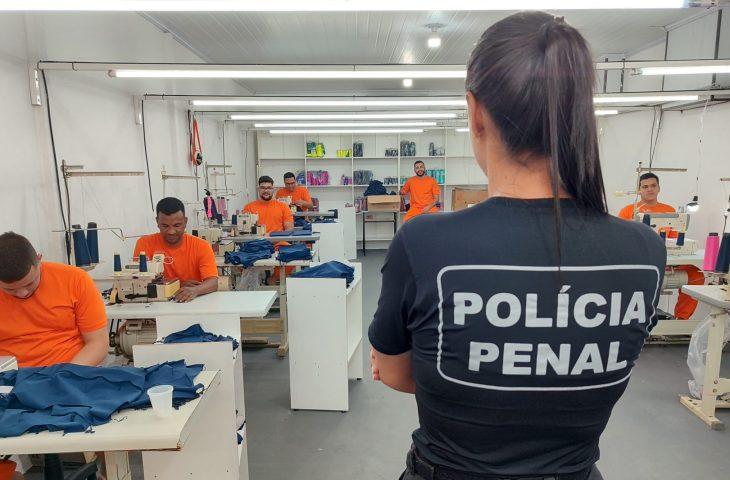 Um em cada três reeducandos de MS trabalha dentro ou fora das unidades penais.