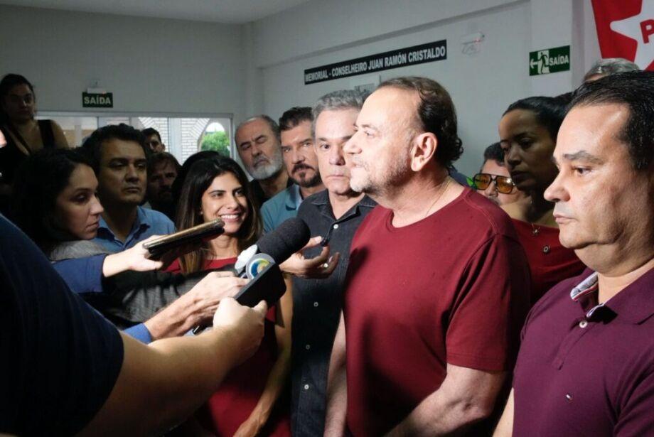 PT oficializa pré-candidatura de Fábio Trad ao governo do Estado.