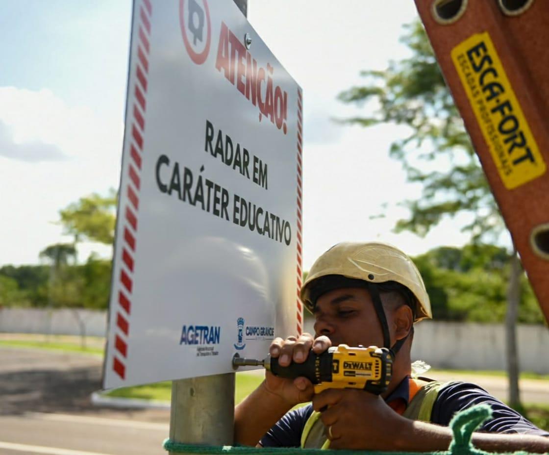 Agetran informa sobre novo radar educativo.