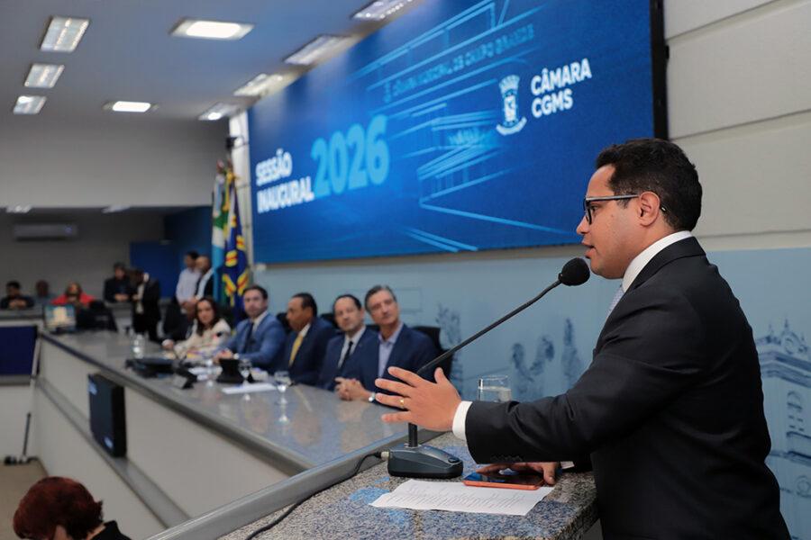 Câmara abre trabalhos legislativos de 2026 reforçando compromisso com a população e diálogo.