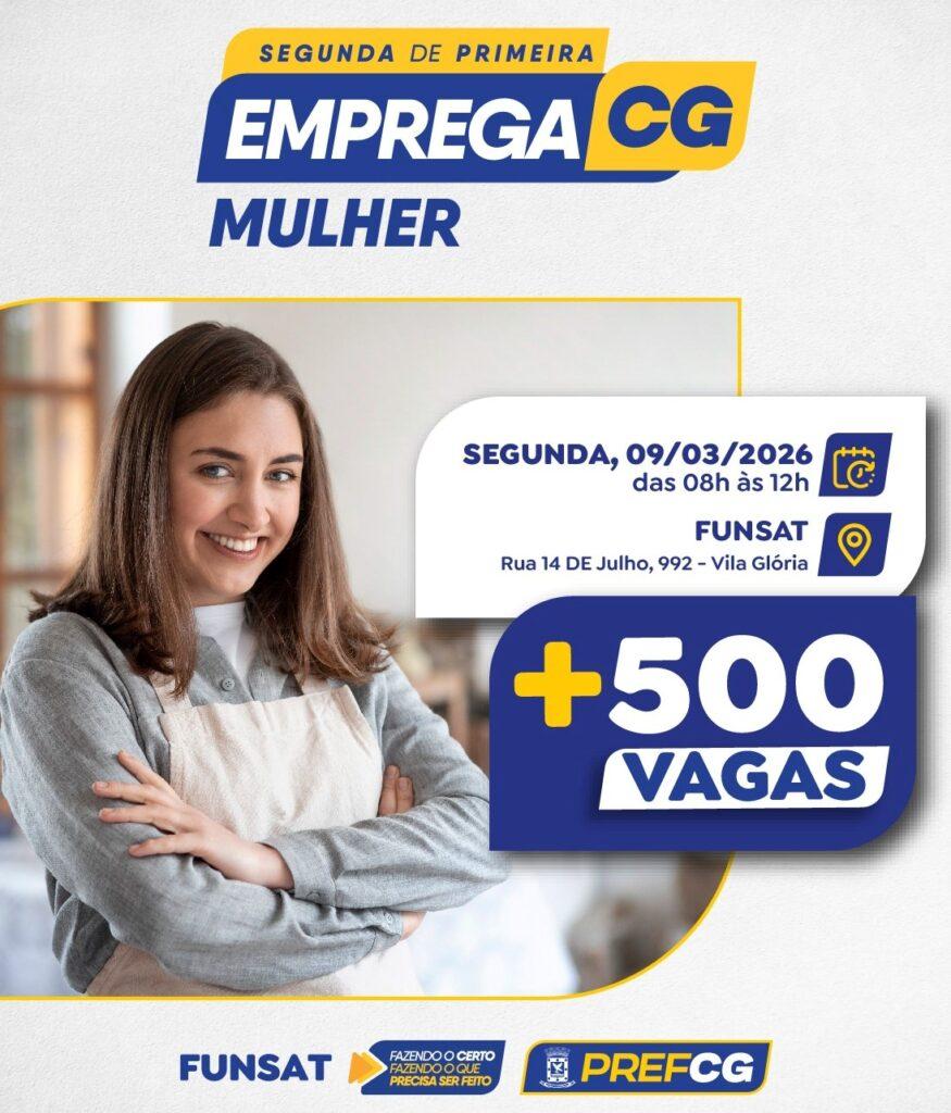 Funsat realiza mutirão com 500 vagas exclusivas para mulheres no dia 9. Funsat realiza mutirão com 500 vagas exclusivas para mulheres no dia 9.