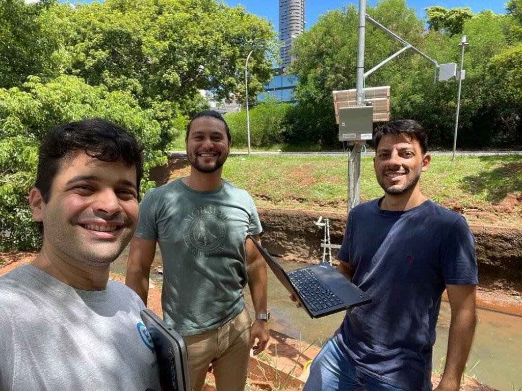 Projeto apoiado pelo Governo de Mato Grosso do Sul usa novas tecnologias contra enchentes na Capital. Projeto apoiado pelo Governo de Mato Grosso do Sul usa novas tecnologias contra enchentes na Capital.