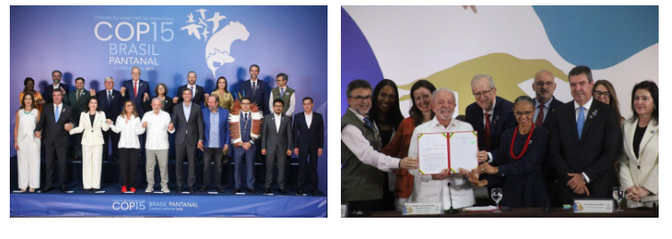Com atuação para o desenvolvimento e conservação ambiental, o Governador Eduardo Riedel de Mato Grosso do Sul sedia encontro de líderes globais que antecede COP15.