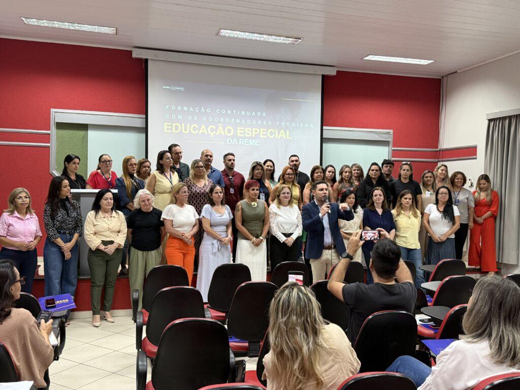 Semed realiza formação para coordenadores da Educação Especial. Semed realiza formação para coordenadores da Educação Especial.